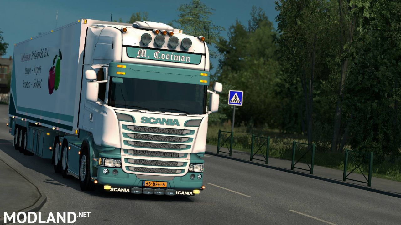 Scania M.Cooiman + Trailer