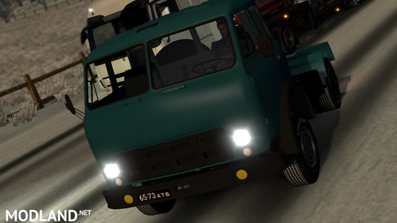 MAZ 504 Classical Russian Truck