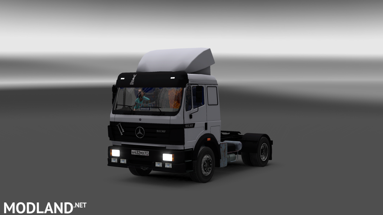Mercedes Benz SK 1838 LS & Interior