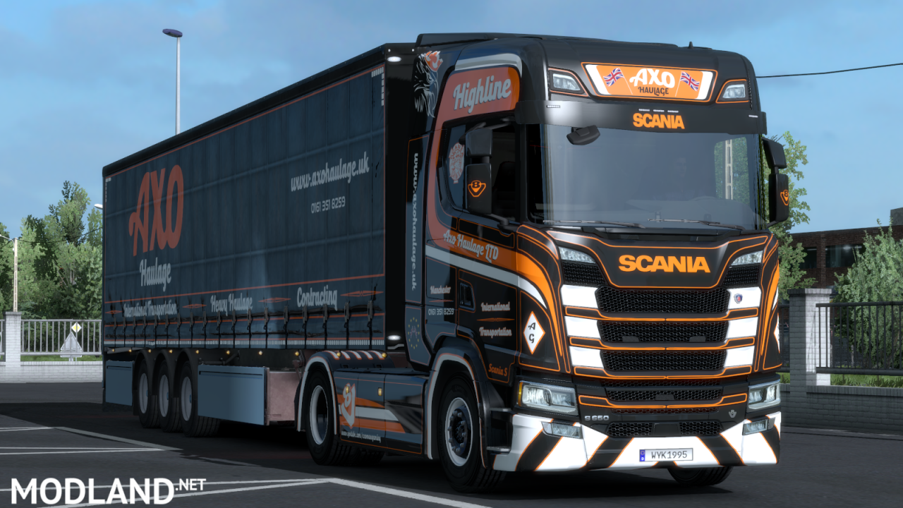 Axo Haulage LTD Skinpack