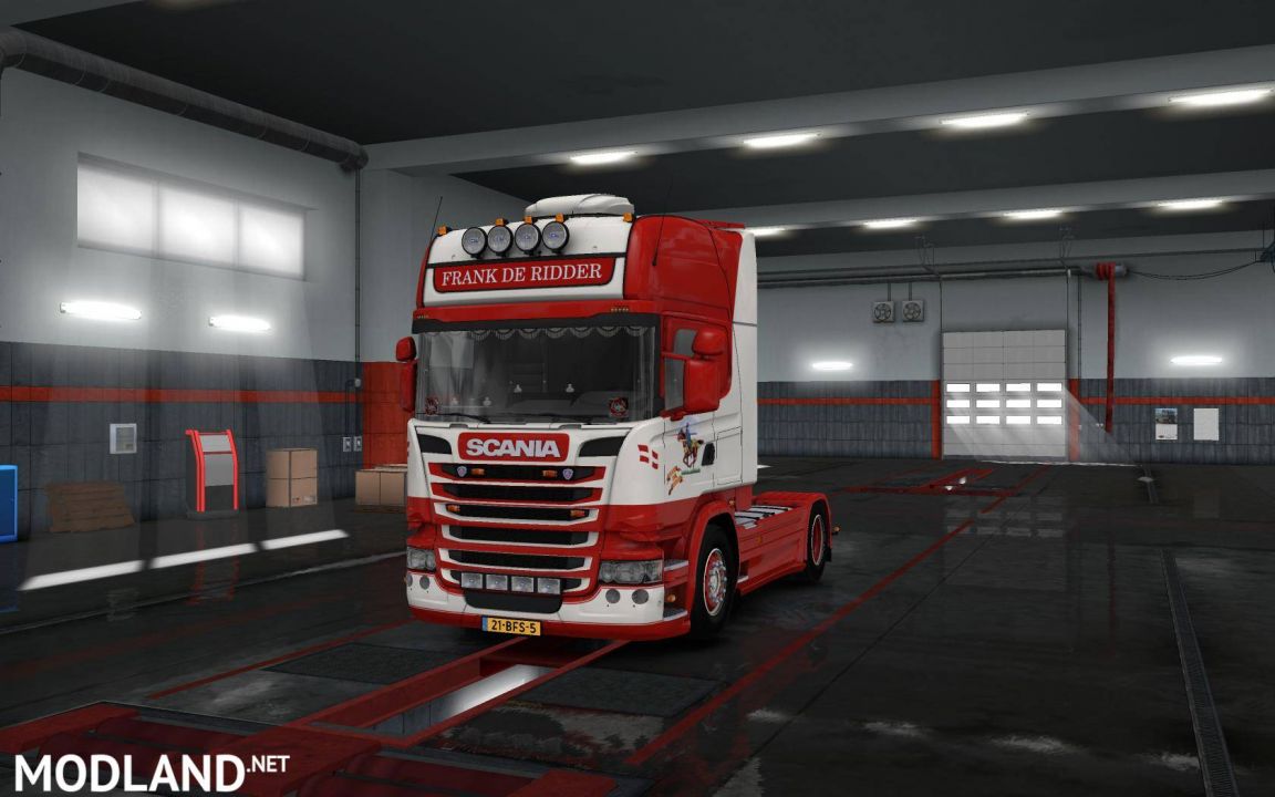 Scania R480 Frank De Ridder v 2.1 Fixed 1.34