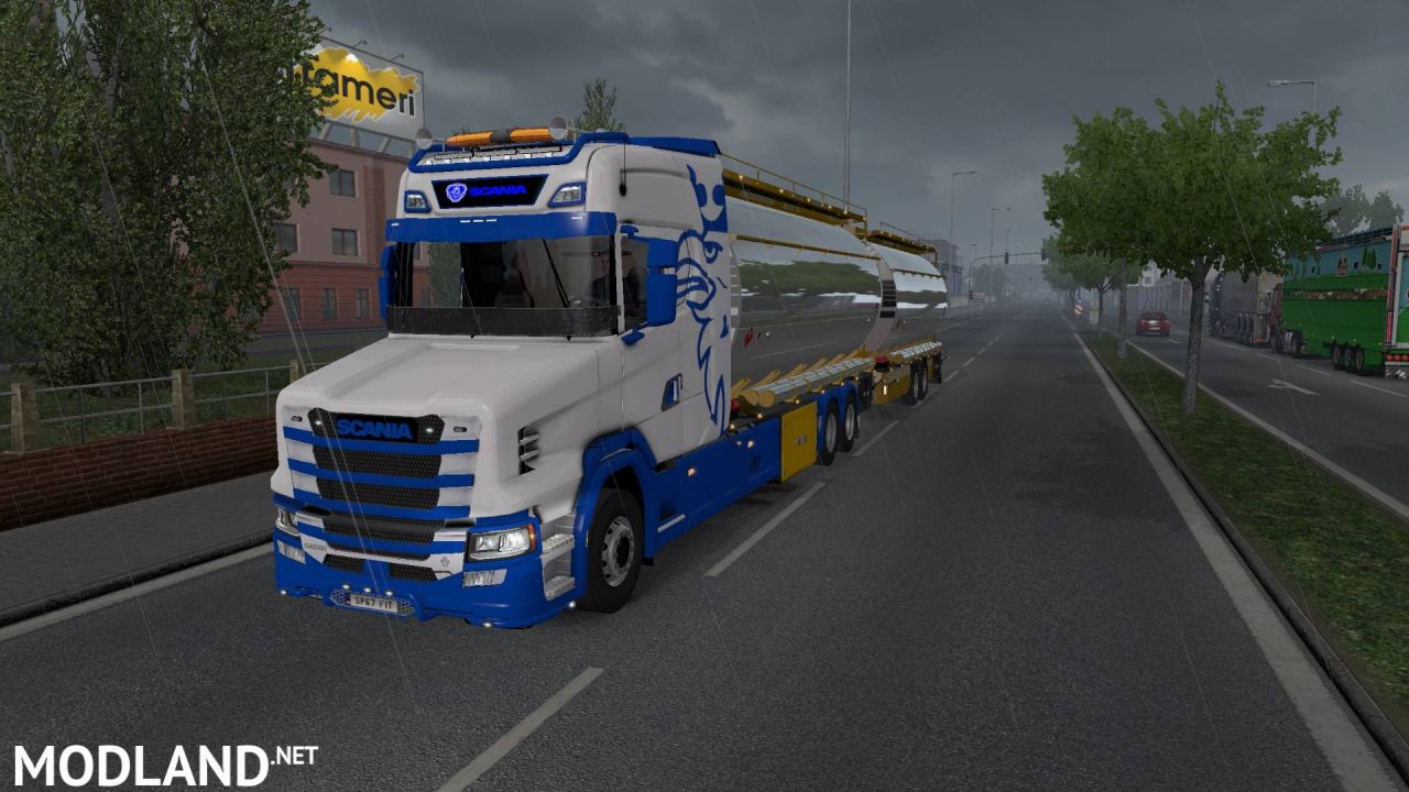 DD Tandem Truck Pack Compatability Mod For Scania New Gen Tcab by Azorax