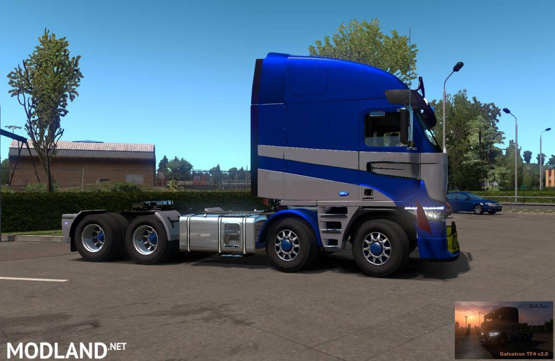 Fabio Contier's Galvatron TF4 v2.0 (BSA Revision) for ETS2