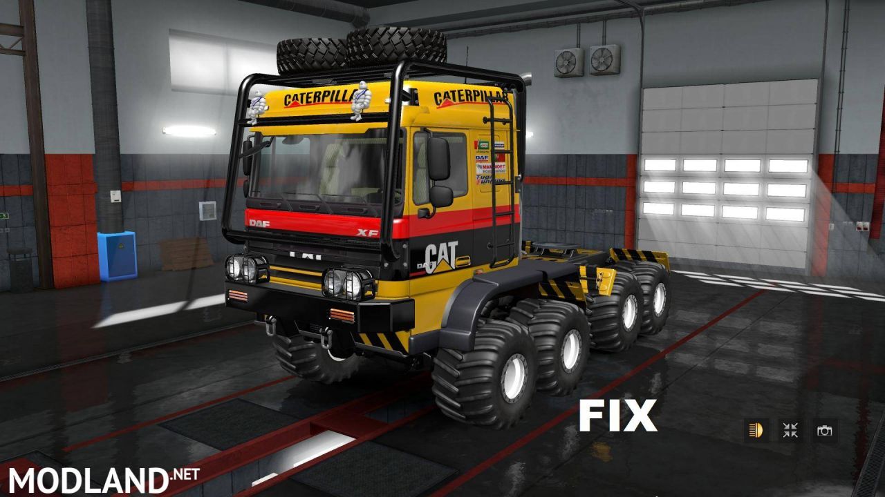 Fix for truck DAF Crawler