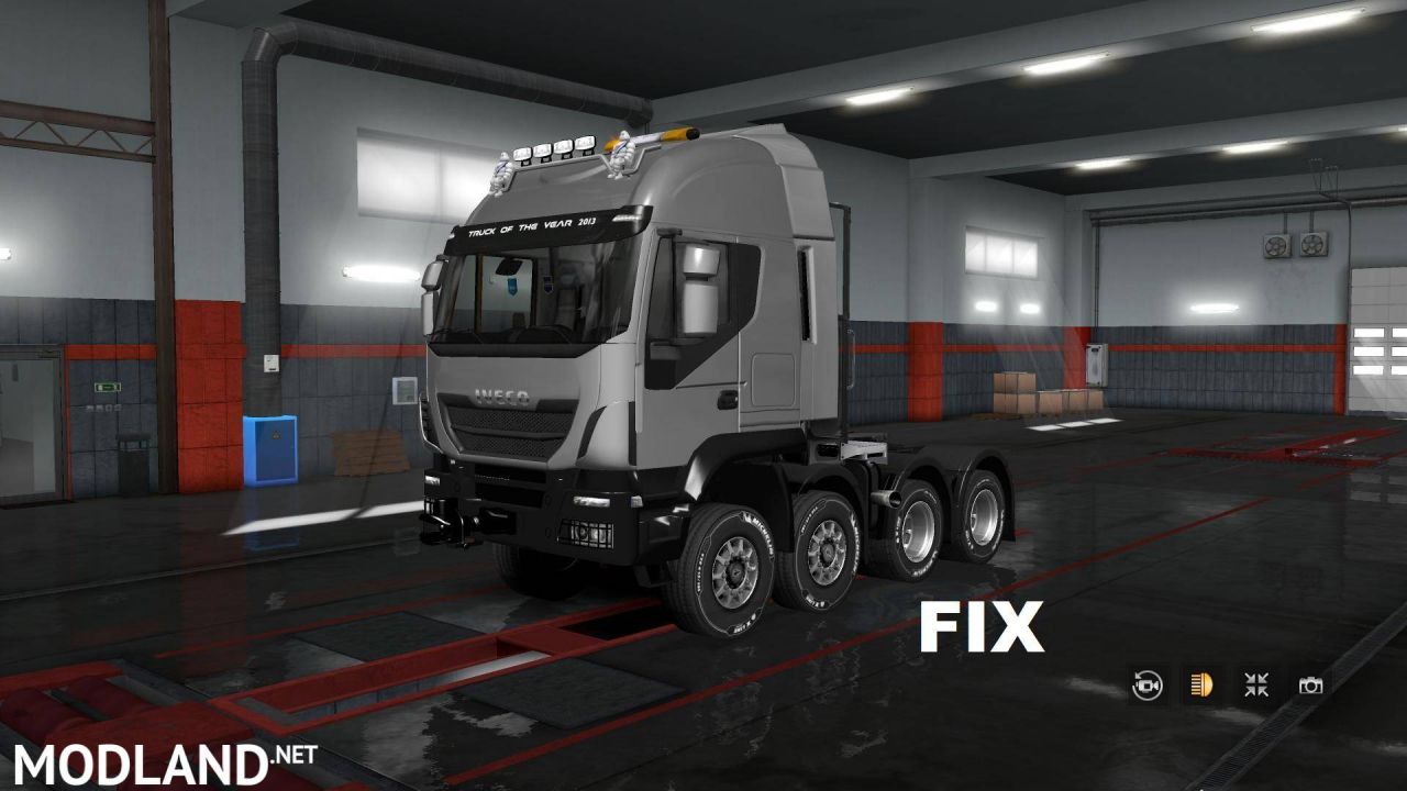 Fix for truck Iveco Trakker v1.31,1.32