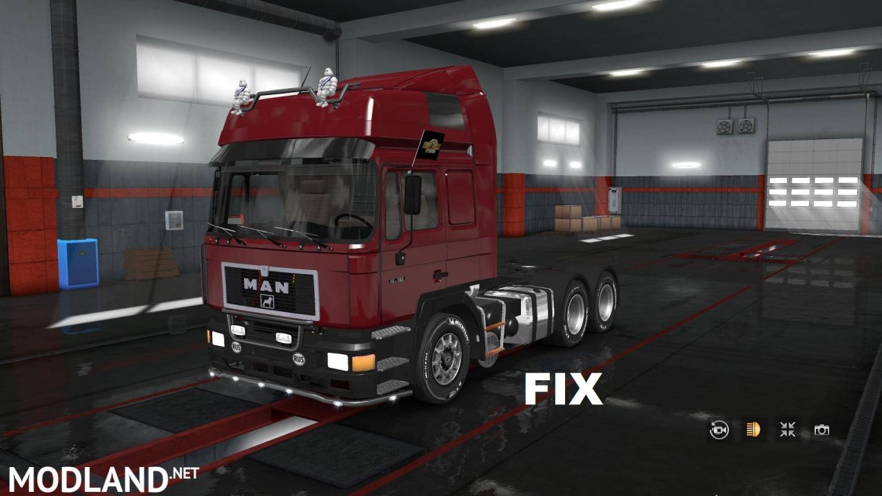Fix for truck Man F90 (1.31,1.32)