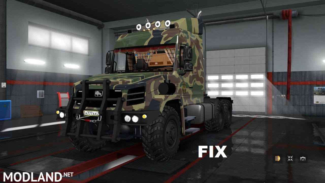Fix for truck Maz-6440 1.31