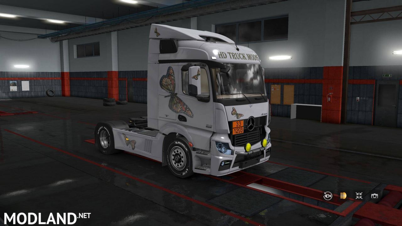 Fix for truck Mercedes-Benz Actros MPIV 1845 (1.31, 1.32)