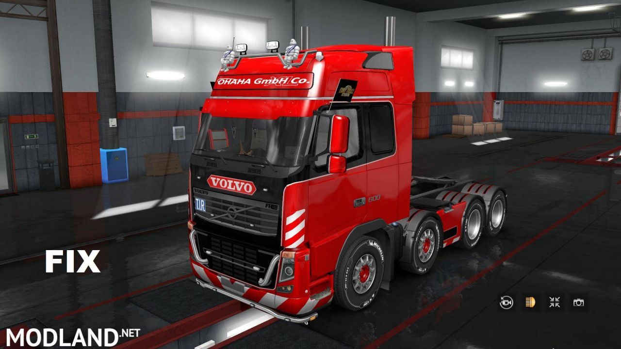 Fix for Truck Volvo FH 2009 Classic (1.31, 1.32)