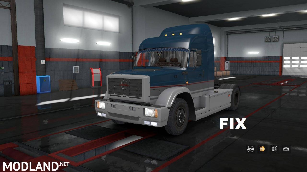Fix for truck Zil-5423 MMZ (1.31,1.32)