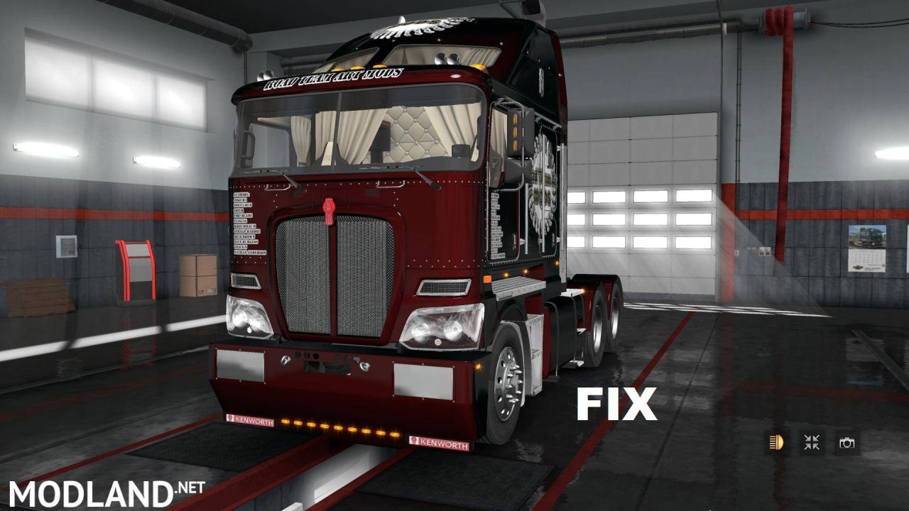 Fixed for truck Kenworth K200