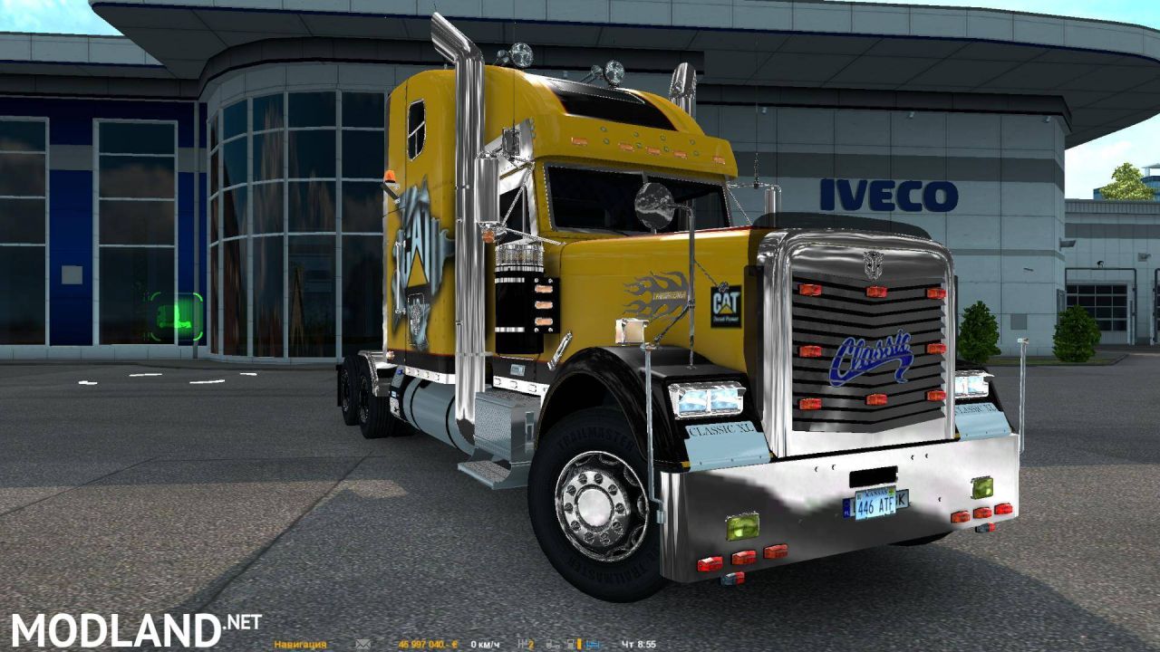 Freightliner Classic XL Reworked v2.1 Fixed [1.27.x]