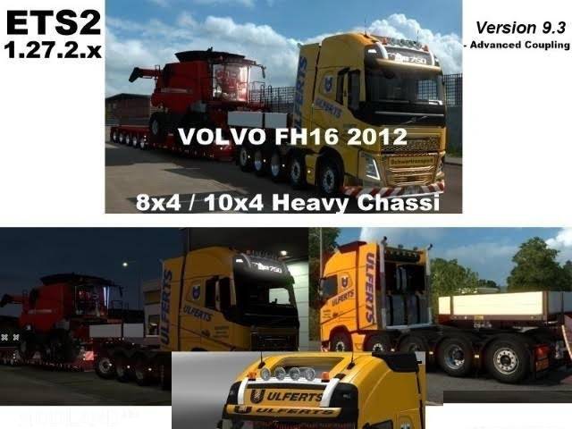 Volvo FH 2012 8×4 and 10×4