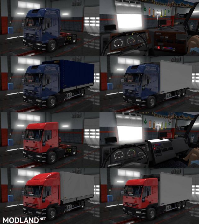 IVECO EuroStar-EuroTech v1.31 FIX and MIX
