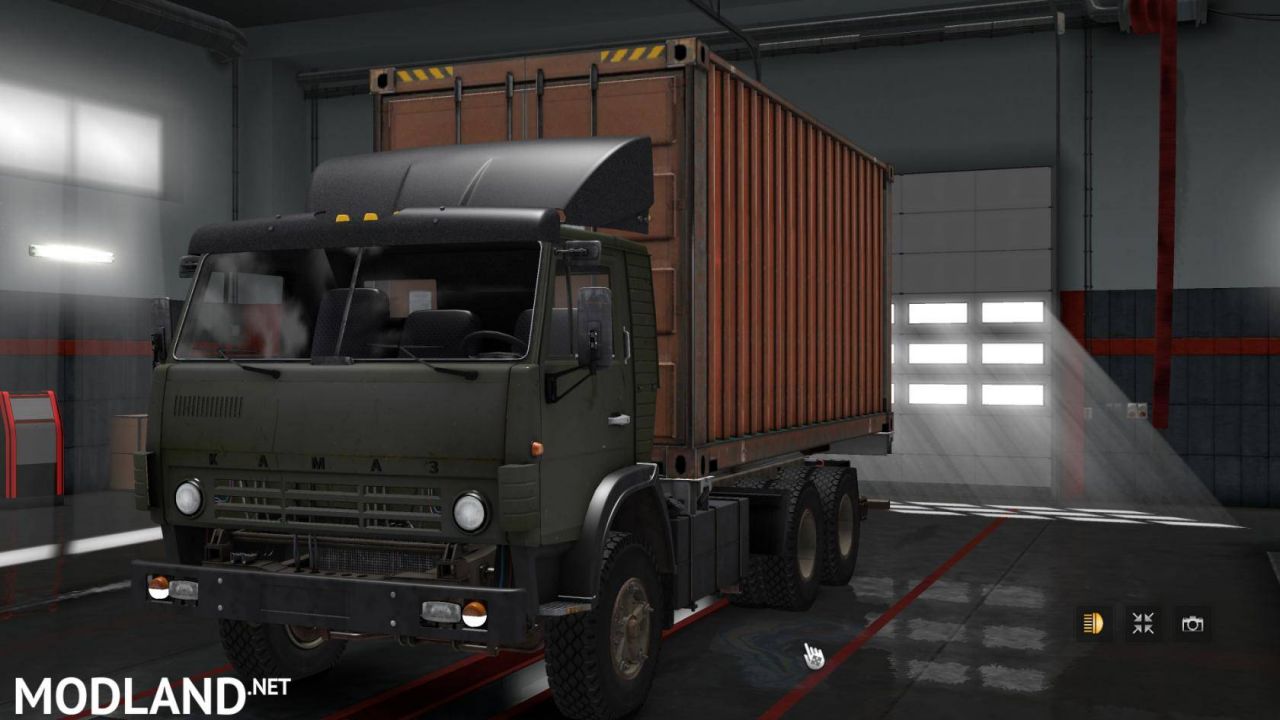 Kamaz 5320 with trailer