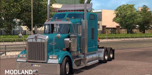 Kenworth W900 v 2.0 + DLC v 2.0 to 1.23