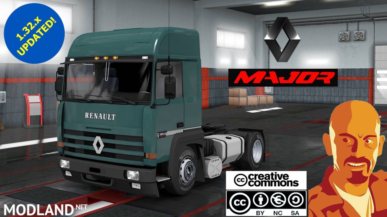 RENAULT MAJOR edited ETS2 1.32.x