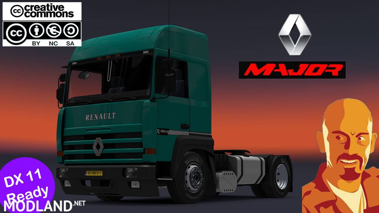 RENAULT MAJOR ETS2 1.35.x DX11