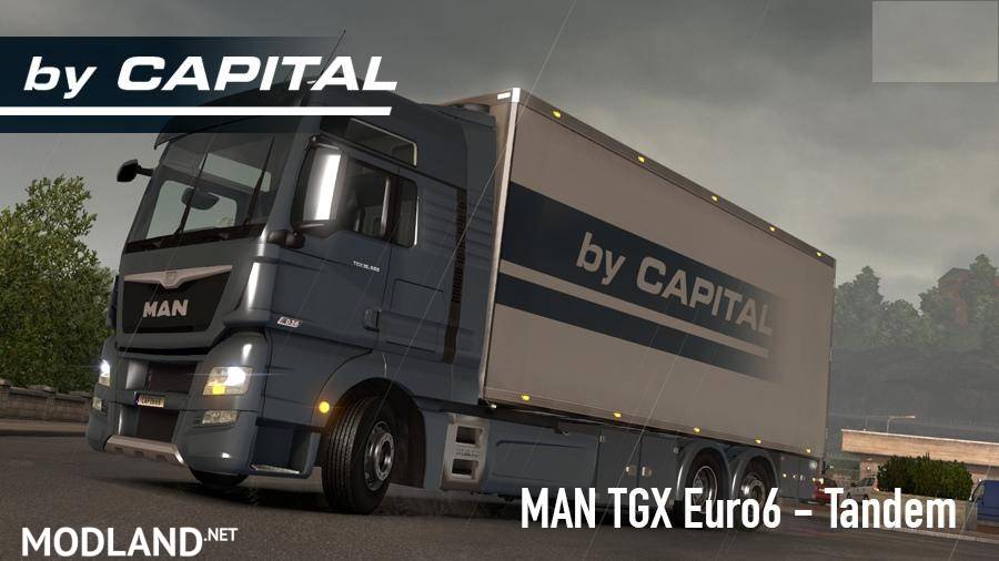 MAN TGX Eiro 6 Tandem – ByCapital