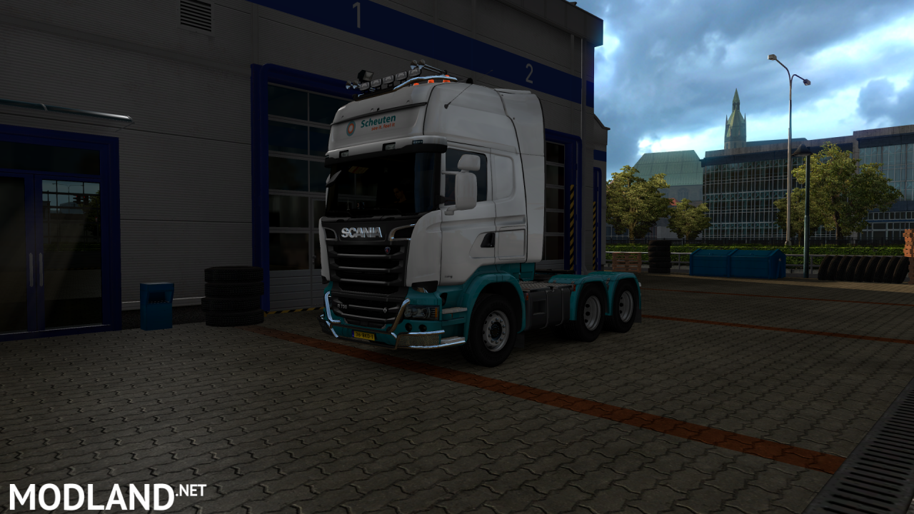 Sheuten glas Truck