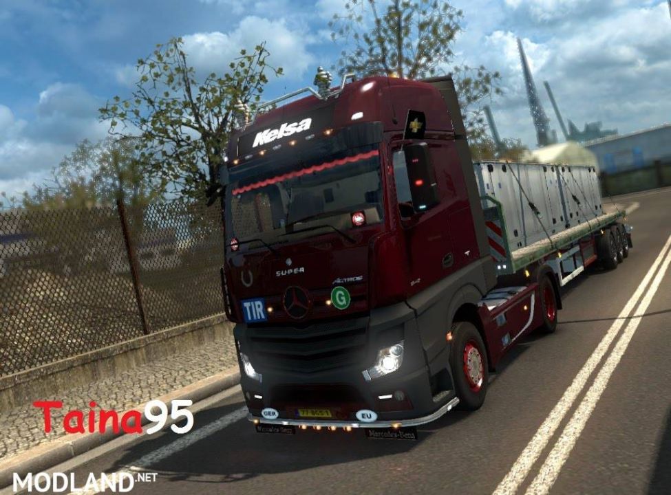 Mercedes Actros MP4 by Taina95 (1.31,1.32)