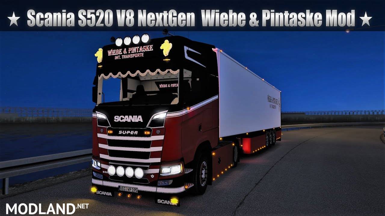 Scania S520 V8 Wiebe&Pintaske 1.35+