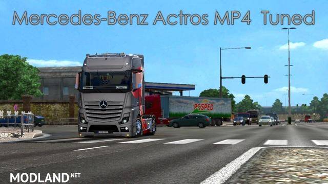 Mercedes-Benz Actros MP4 Tuned 1.28