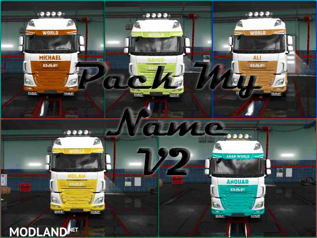 ETS2 Pack My Name