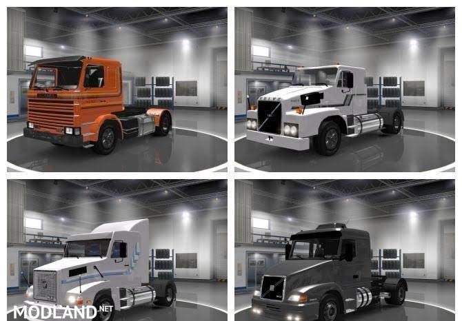 Pack of old trucks