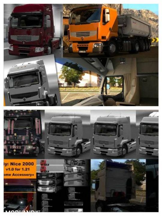 Renault Premium Accessory & Re-rendered textures 1.21.1