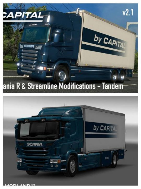 Scania R & Streamline by RJL Tandem