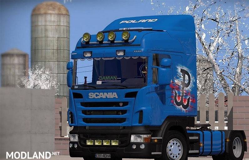 Scania R440 Poland Transport