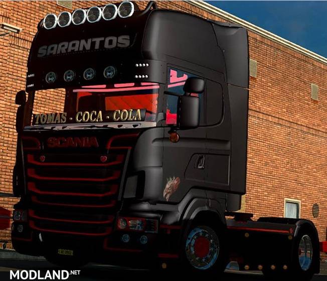 Scania Sarantos Coca Cola