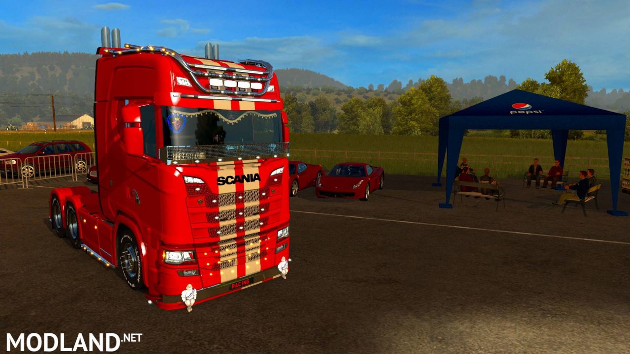 SCANIA V8 RACING FOR MULTIPLAYER