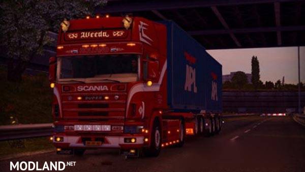Scania 124L adaptation for 1.20