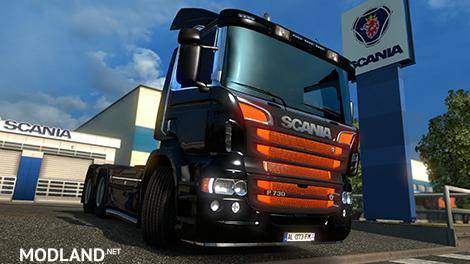 Scania P  Series by Wolfi & NazgÃ»l updated by Sogard3 v1.3 [1.35]