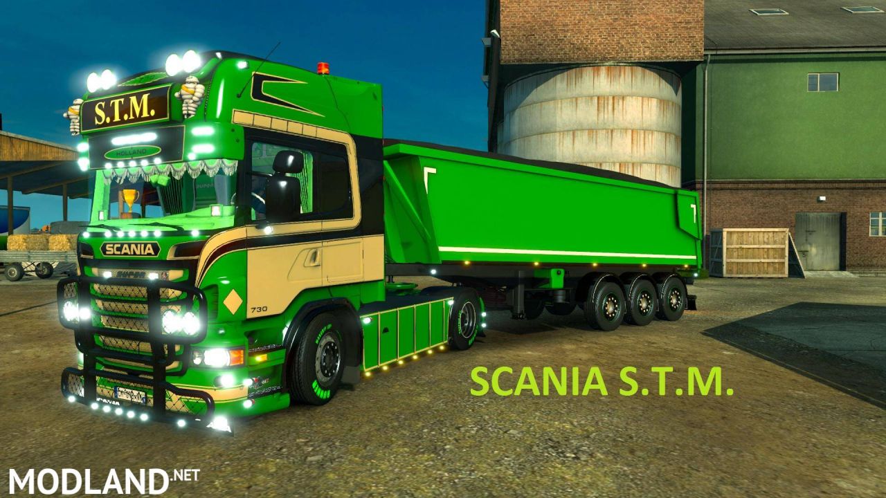 Scania R S.T.M & Trailer