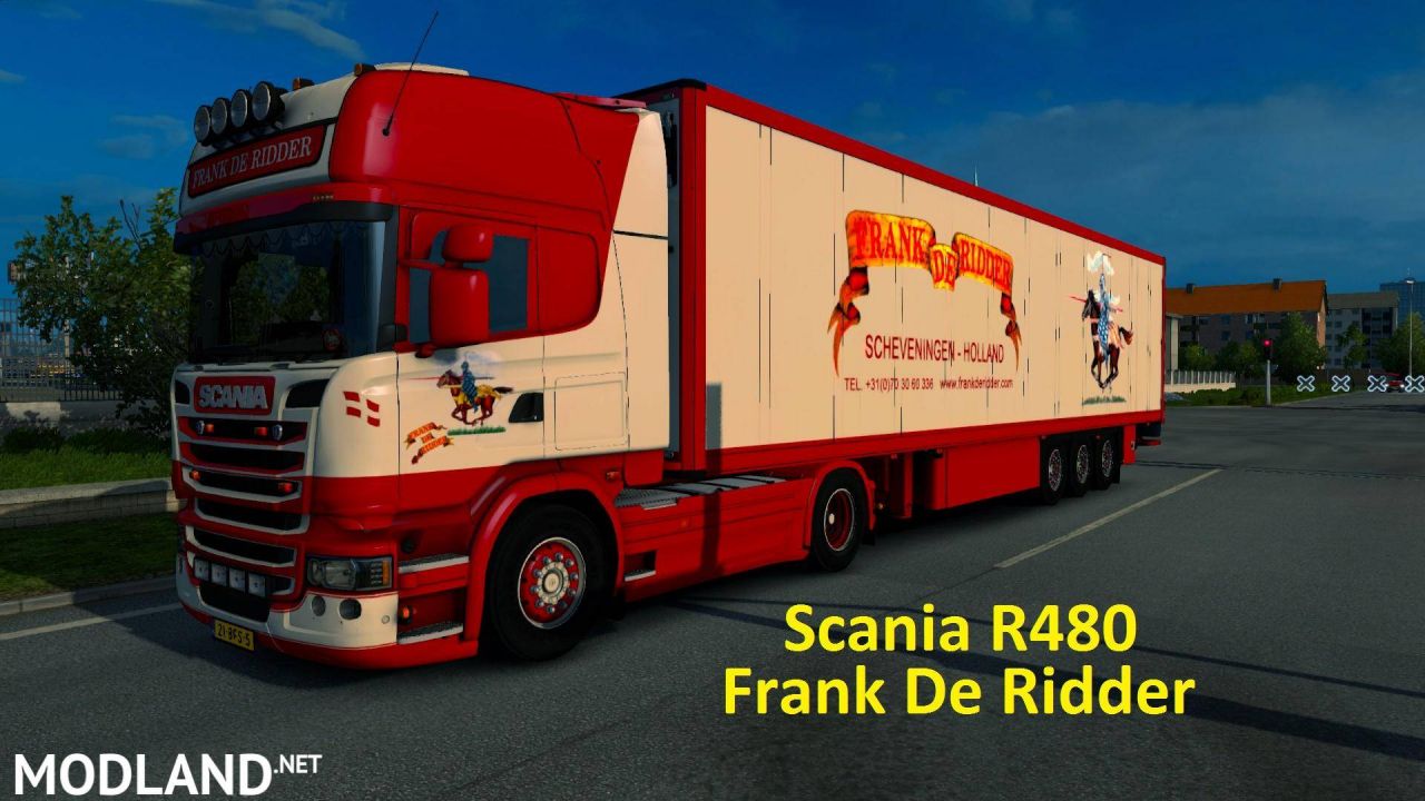 Scania R480 Frank De Ridder Combo