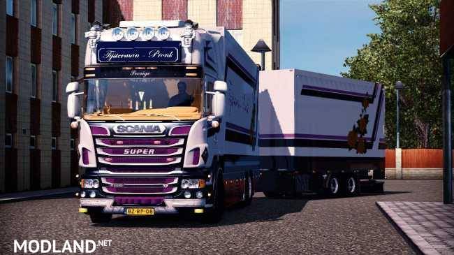 SCANIA R500 TIJSTERMAN TRUCK + TRAILER