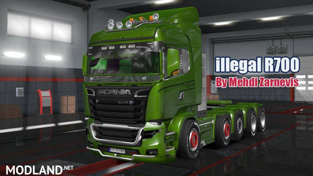 Scania R700 illegal Reworked Fixed 1.33