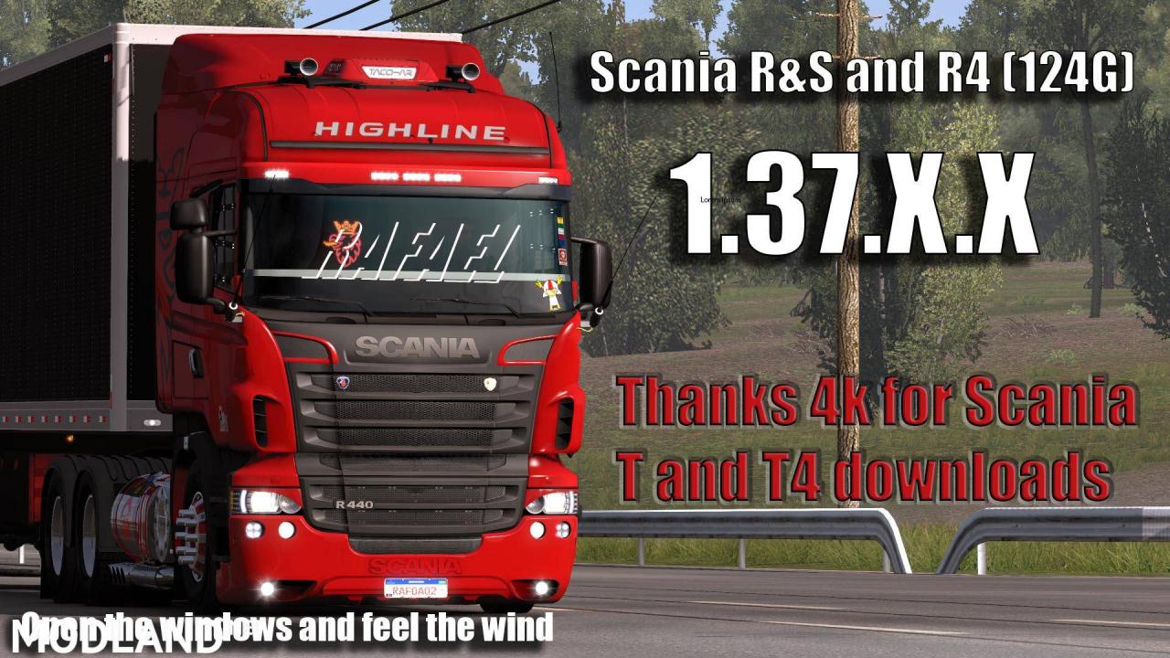 Scania R & R4 1.37 and 1.38