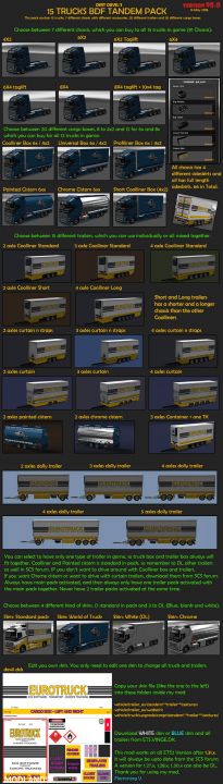 BDF Tandem Truck Pack