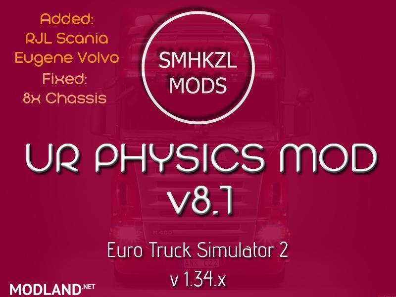 U.R Physics Mod v 8.1 - (Added: RJL & Eugene) + Fix 1.34.x