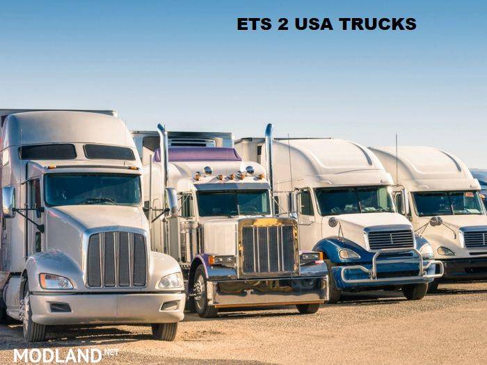 USA TRUCKS PACK for ETS2 1.33.x