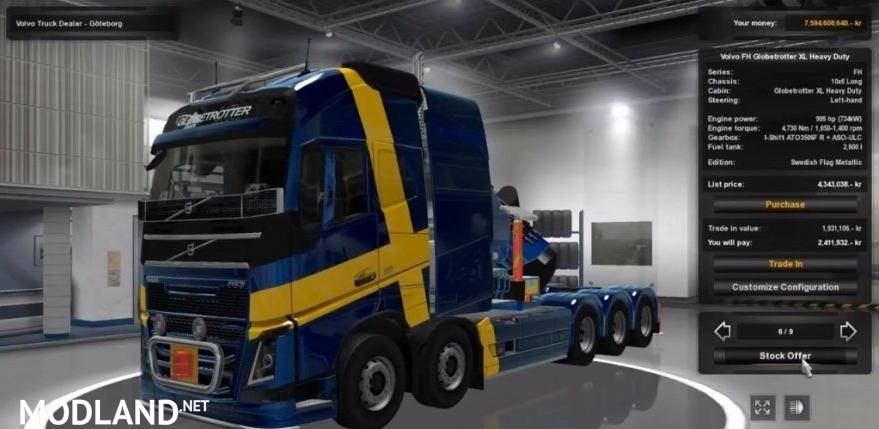 Volvo FH 2012 Special Transport (1.30.x)