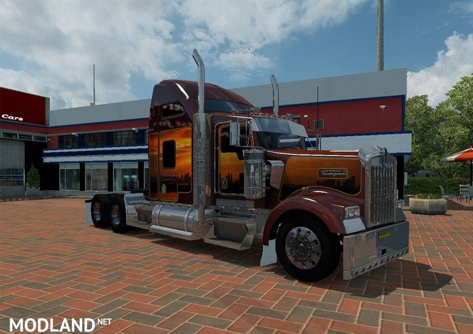 Kenworth W900 SCS for ETS2 convert by Freddy Jimmink