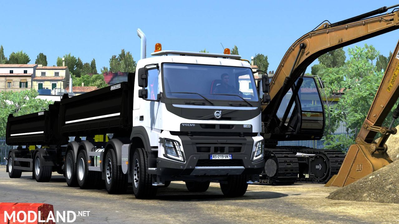 Volvo FMX Kipper Rework by Mistersix 1.6 [Megamod] 1.36