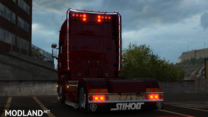 Scania R & Streamline Modifications V2.2 [1.27] - ETS 2