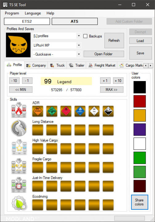 TS SaveEditor Tool |  0.1.4.1