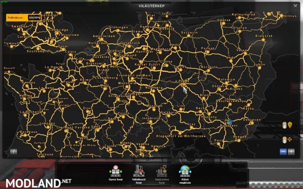 Save Game 100% discovered and ready for Multiplayer (TruckersMP)